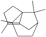 2,3,4,5,6,7,8-Heptahydro-1,4,9,9-tetramethyl-3aH-3a,7-methanoazulene Structure
