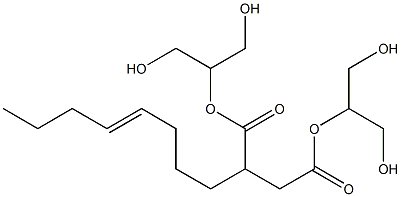 2-(4-Octenyl)succinic acid bis[2-hydroxy-1-(hydroxymethyl)ethyl] ester