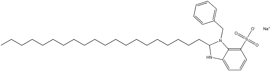 1-Benzyl-2,3-dihydro-2-icosyl-1H-benzimidazole-7-sulfonic acid sodium salt
