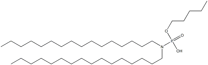  N,N-Dihexadecylamidophosphoric acid hydrogen pentyl ester
