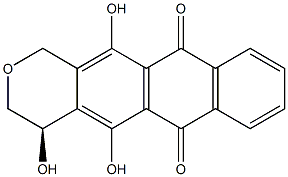(4R)-3,4-Dihydro-4,5,12-trihydroxy-1H-anthra[2,3-c]pyran-6,11-dione