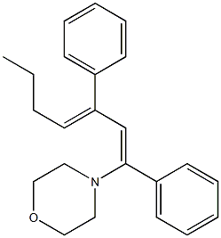  1-Morpholino-1,3-diphenyl-1,3-heptadiene