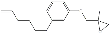  3-(5-Hexenyl)phenyl 2-methylglycidyl ether