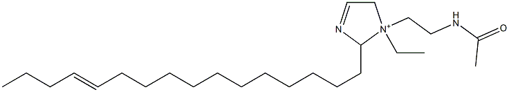 1-[2-(Acetylamino)ethyl]-1-ethyl-2-(12-hexadecenyl)-3-imidazoline-1-ium|