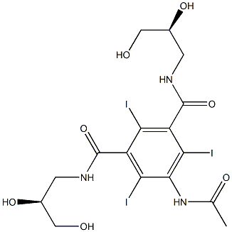 5-(Acetylamino)-N,N'-bis[(S)-2,3-dihydroxypropyl]-2,4,6-triiodo-1,3-benzenedicarboxamide