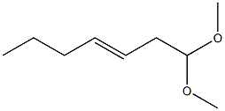 3-Heptenal dimethyl acetal 结构式