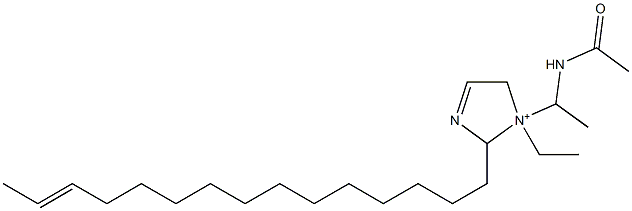 1-[1-(Acetylamino)ethyl]-1-ethyl-2-(13-pentadecenyl)-3-imidazoline-1-ium