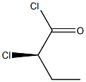 [R,(-)]-2-クロロ酪酸クロリド 化学構造式