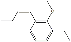 1-Methoxy-2-ethyl-6-[(Z)-1-butenyl]benzene