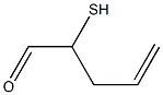 2-Mercapto-4-pentenal Struktur
