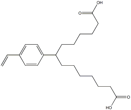 7-(4-Vinylphenyl)tetradecanedioic acid Structure