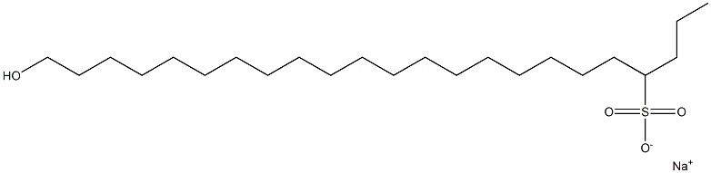  23-Hydroxytricosane-4-sulfonic acid sodium salt