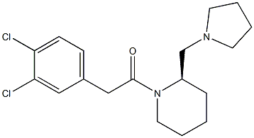  (2R)-1-[(3,4-Dichlorophenyl)acetyl]-2-(1-pyrrolidinylmethyl)piperidine