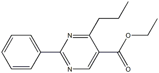  2-Phenyl-4-propylpyrimidine-5-carboxylic acid ethyl ester