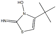 2-Imino-4-(1,1-dimethylethyl)-2,3-dihydrothiazol-3-ol Structure