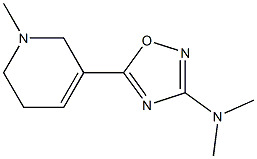  3-Dimethylamino-5-[(1,2,5,6-tetrahydro-1-methylpyridin)-3-yl]-1,2,4-oxadiazole