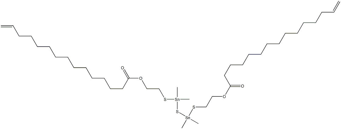  Bis[dimethyl[[2-(13-tetradecenylcarbonyloxy)ethyl]thio]stannyl] sulfide