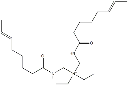 N-Ethyl-N,N-bis[(6-octenoylamino)methyl]ethanaminium