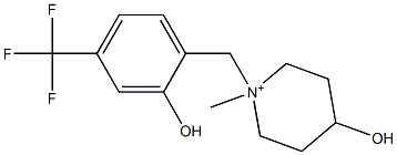 1-[2-Hydroxy-4-(trifluoromethyl)benzyl]-4-hydroxy-1-methylpiperidin-1-ium