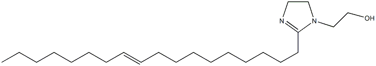 2-(10-オクタデセニル)-2-イミダゾリン-1-エタノール 化学構造式