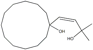 1-[(Z)-3-Hydroxy-3-methyl-1-butenyl]-1-cyclododecanol