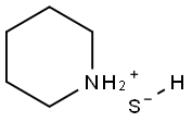 Piperidinium hydrogen sulphide Structure