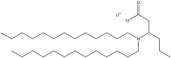  3-(Ditridecylamino)hexanoic acid lithium salt