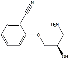  2-[(R)-3-Amino-2-hydroxypropoxy]benzonitrile