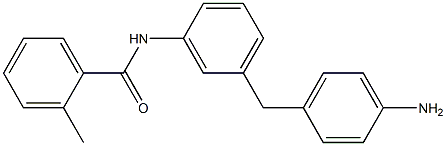  4-[3-[(2-Methylbenzoyl)amino]benzyl]aniline