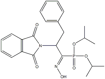  2-[(2,3-Dihydro-1,3-dioxo-1H-isoindol)-2-yl]-1-hydroxyimino-3-phenylpropylphosphonic acid diisopropyl ester