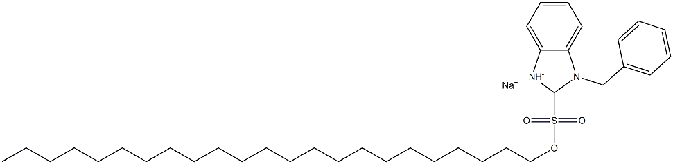  1-Benzyl-2,3-dihydro-2-tricosyl-1H-benzimidazole-2-sulfonic acid sodium salt