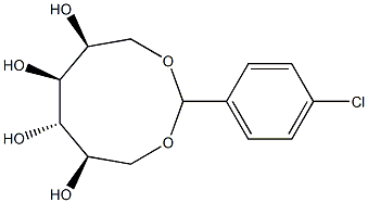 1-O,6-O-(4-Chlorobenzylidene)-L-glucitol Structure
