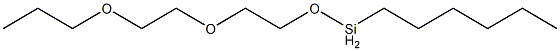  Hexyl[2-(2-propoxyethoxy)ethoxy]silane