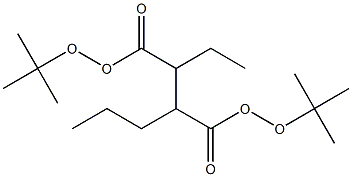 Heptane-3,4-di(peroxycarboxylic acid)di-tert-butyl ester Struktur