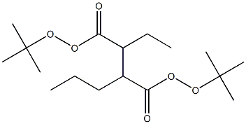 2-エチル-3-プロピルブタンジペルオキシ酸ジ-tert-ブチル 化学構造式