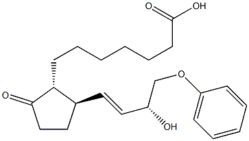  (1R,2R)-2-[(1E,3R)-3-Hydroxy-4-phenoxy-1-butenyl]-5-oxocyclopentaneheptanoic acid