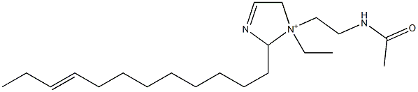  1-[2-(Acetylamino)ethyl]-2-(9-dodecenyl)-1-ethyl-3-imidazoline-1-ium