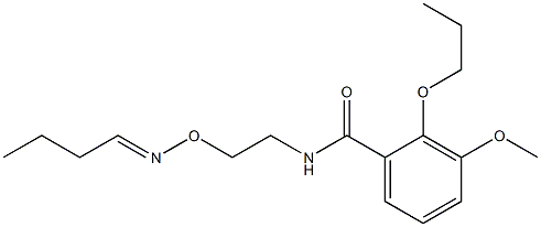  N-[2-(Butylideneaminooxy)ethyl]-3-methoxy-2-propoxybenzamide