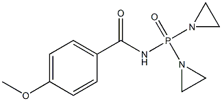 N-[Bis(1-aziridinyl)phosphinyl]-p-methoxybenzamide