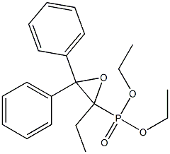  [2-Ethyl-3,3-diphenyloxiranyl]phosphonic acid diethyl ester