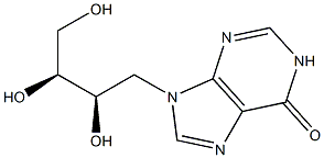  9-[(2R,3S)-2,3,4-Trihydroxybutyl]-9H-purin-6(1H)-one