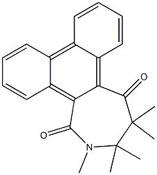  2-Methyl-2,3-dihydro-3-methyl-3-methyl-4-methyl-4-methyl-1H-phenanthro[9,10-c]azepine-1,5(4H)-dione