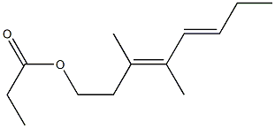 Propionic acid 3,4-dimethyl-3,5-octadienyl ester