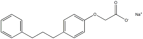  2-[4-(3-Phenylpropyl)phenoxy]acetic acid sodium salt