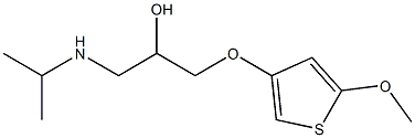  3-(Isopropylamino)-1-[(5-methoxythiophen-3-yl)oxy]propan-2-ol