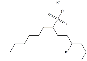 4-Hydroxytetradecane-7-sulfonic acid potassium salt