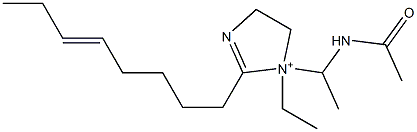 1-[1-(Acetylamino)ethyl]-1-ethyl-2-(5-octenyl)-2-imidazoline-1-ium