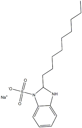  2,3-Dihydro-2-nonyl-1H-benzimidazole-1-sulfonic acid sodium salt