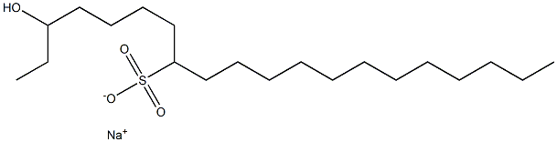 3-Hydroxyicosane-8-sulfonic acid sodium salt|