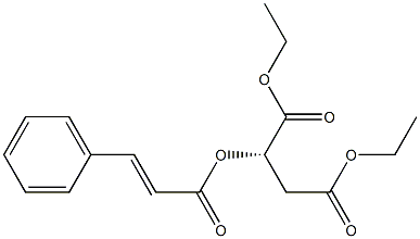 [S,(+)]-2-(Cinnamoyloxy)succinic acid diethyl ester